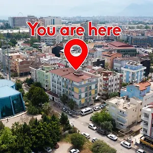 Апартаменты Erasta Avm 2dk Konyaalti Plaji 3km Genis Daire'16', Анталья